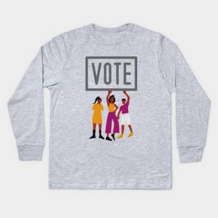 VOTE People Kids Long Sleeve T-Shirt